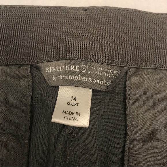 Christopher & Banks Gray Slimming Jeans - Picture 5 of 7